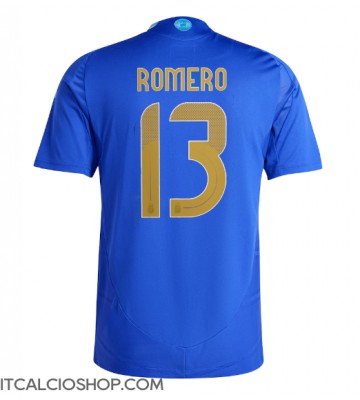 Argentina Cristian Romero #13 Seconda Maglia Copa America 2024 Manica Corta